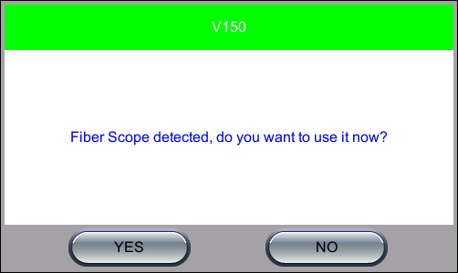 Connecting the Fiberscope