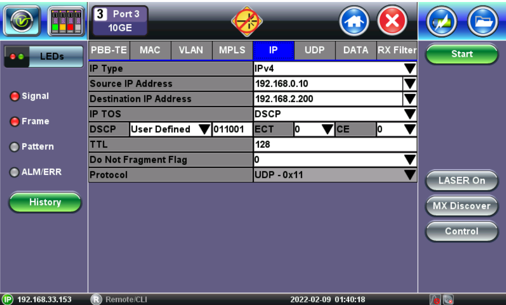 Header Settings